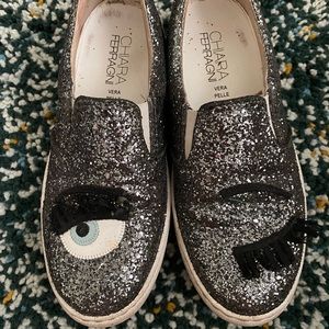 Chriara ferragni wink slip ons